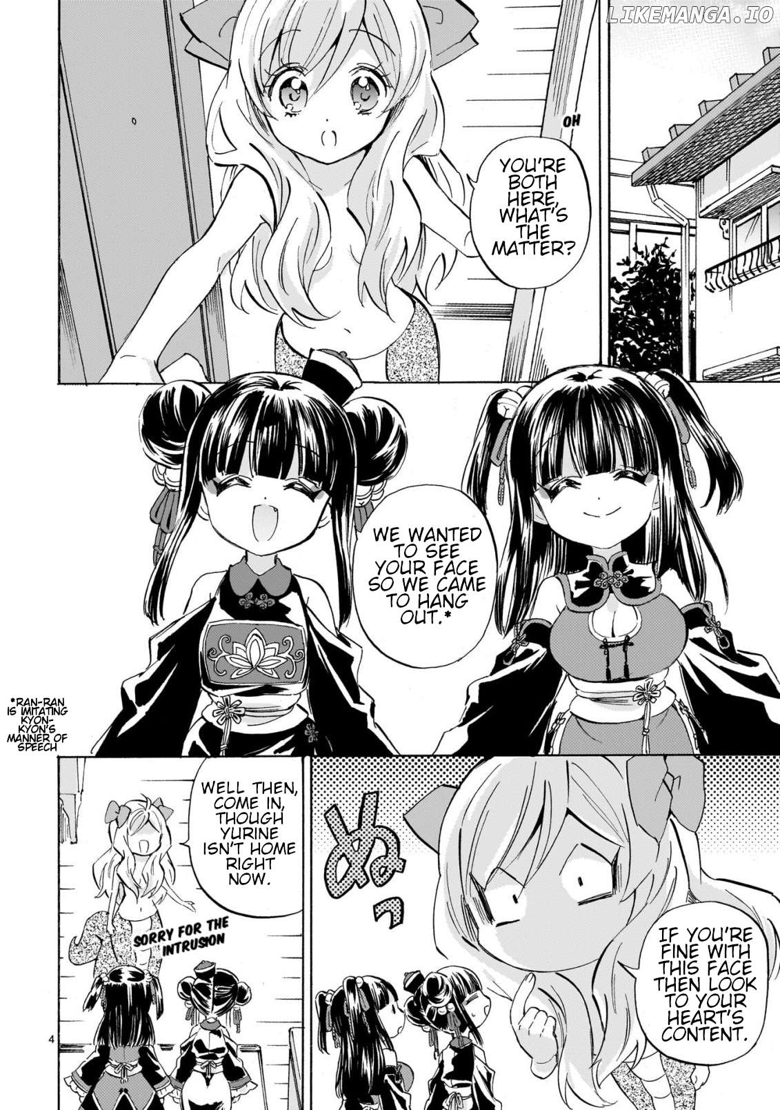 Jashin-chan Dropkick Chapter 277 - page 4