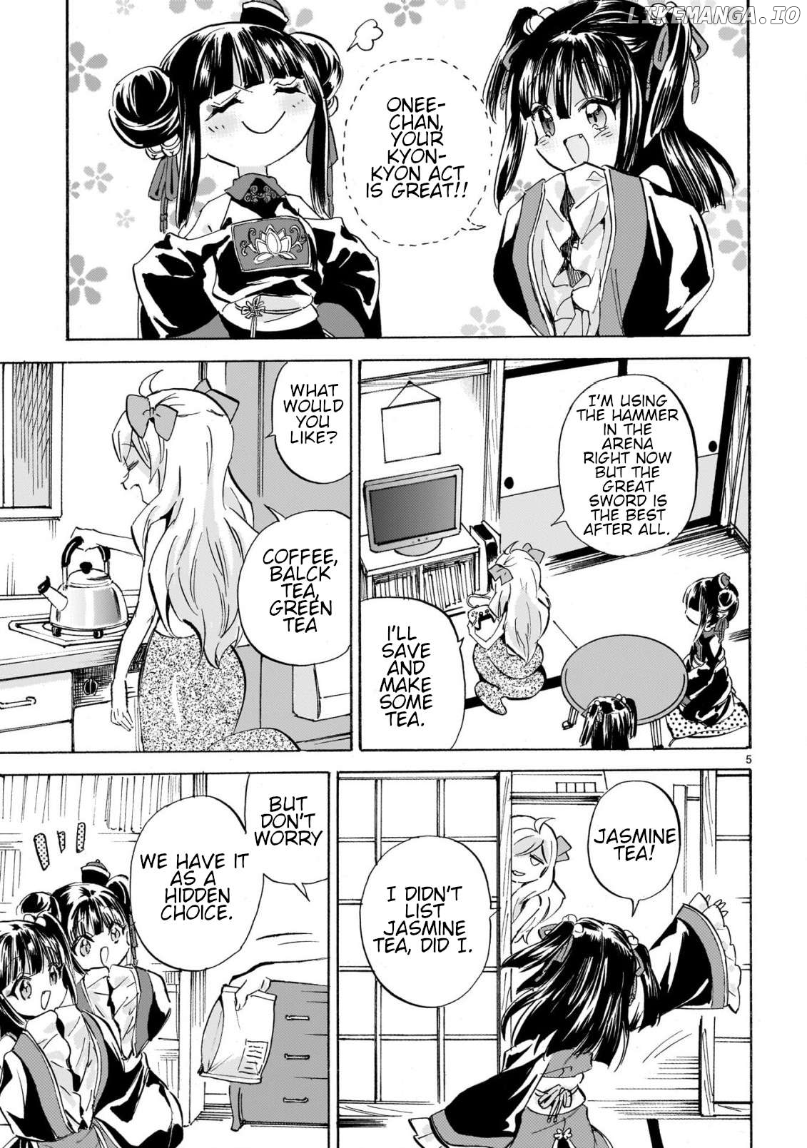 Jashin-chan Dropkick Chapter 277 - page 5