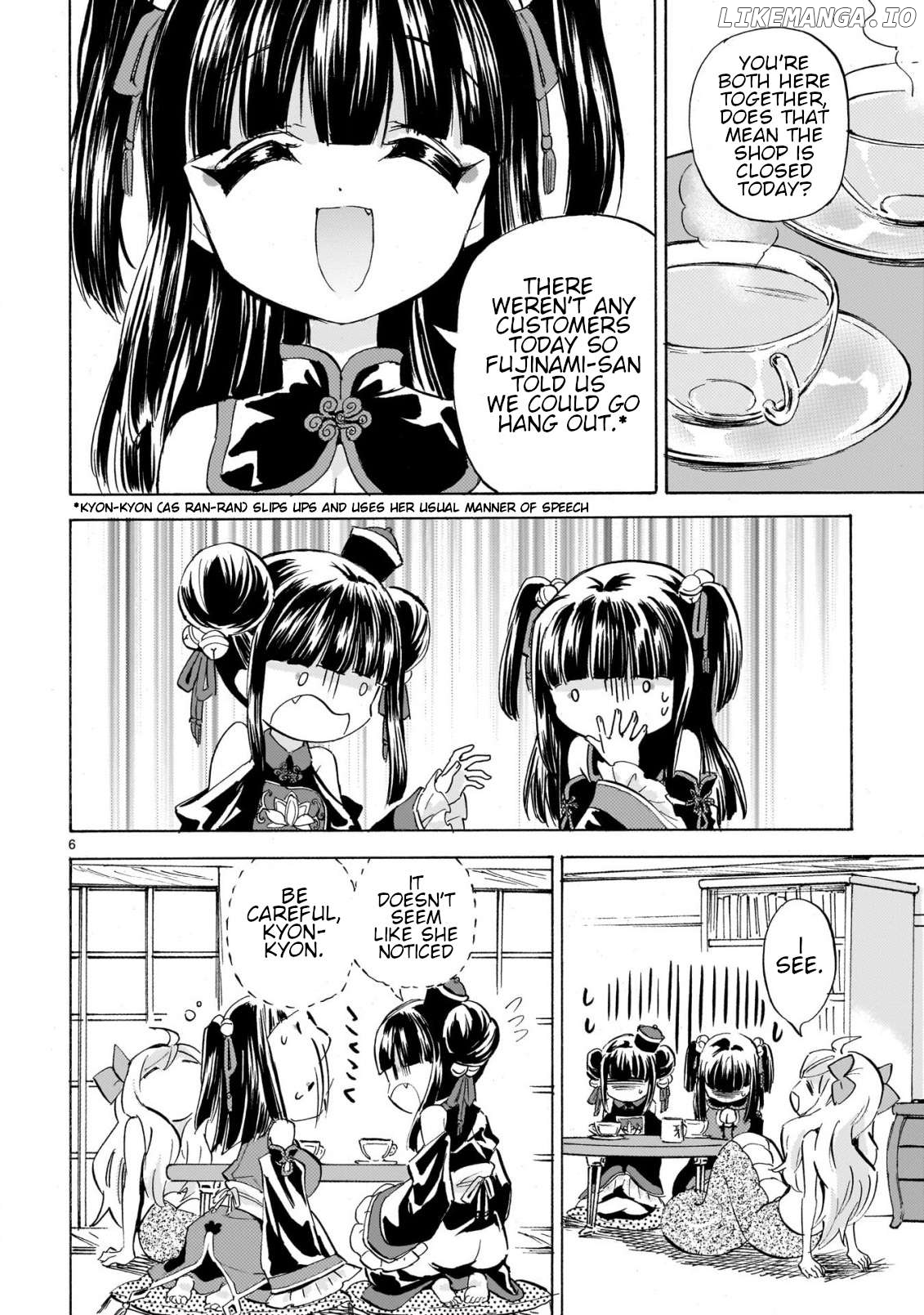 Jashin-chan Dropkick Chapter 277 - page 6