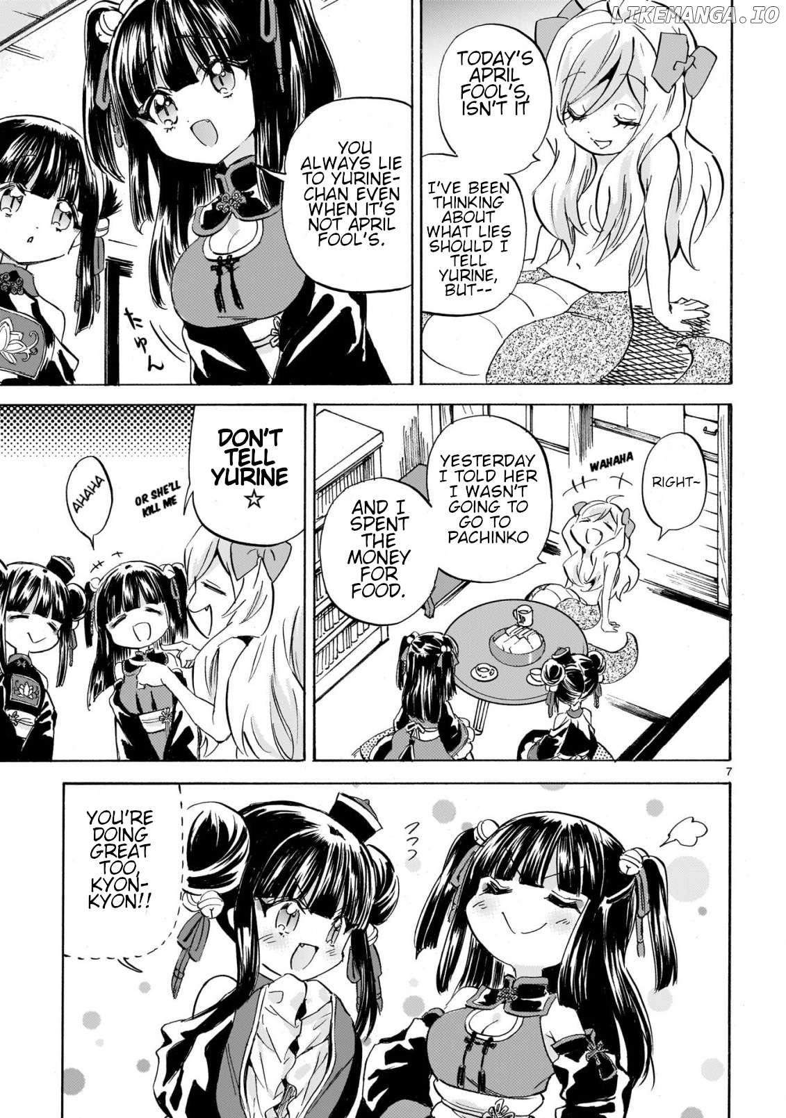 Jashin-chan Dropkick Chapter 277 - page 7
