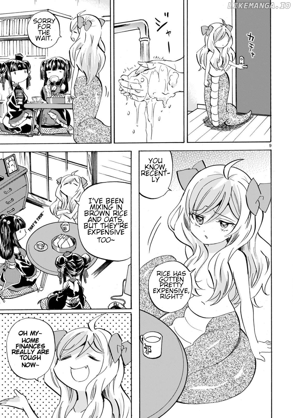 Jashin-chan Dropkick Chapter 277 - page 9