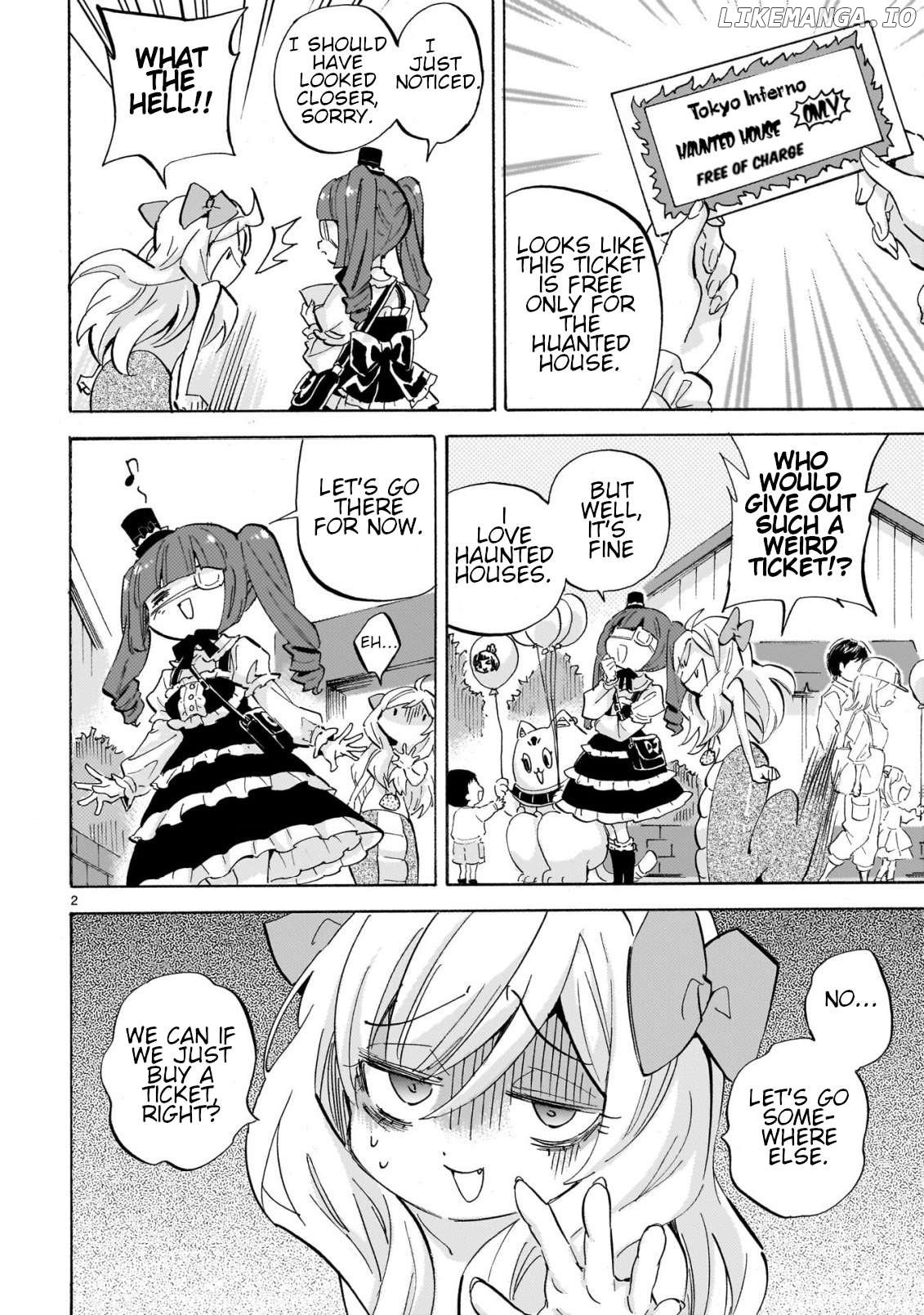 Jashin-chan Dropkick Chapter 278 - page 2