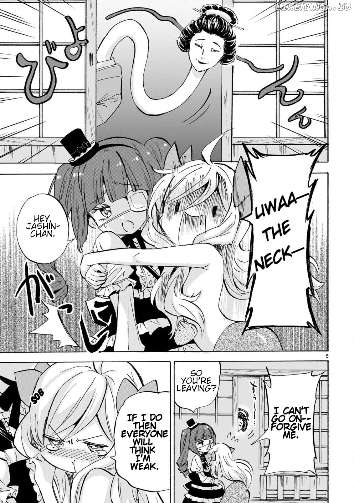 Jashin-chan Dropkick Chapter 278 - page 5