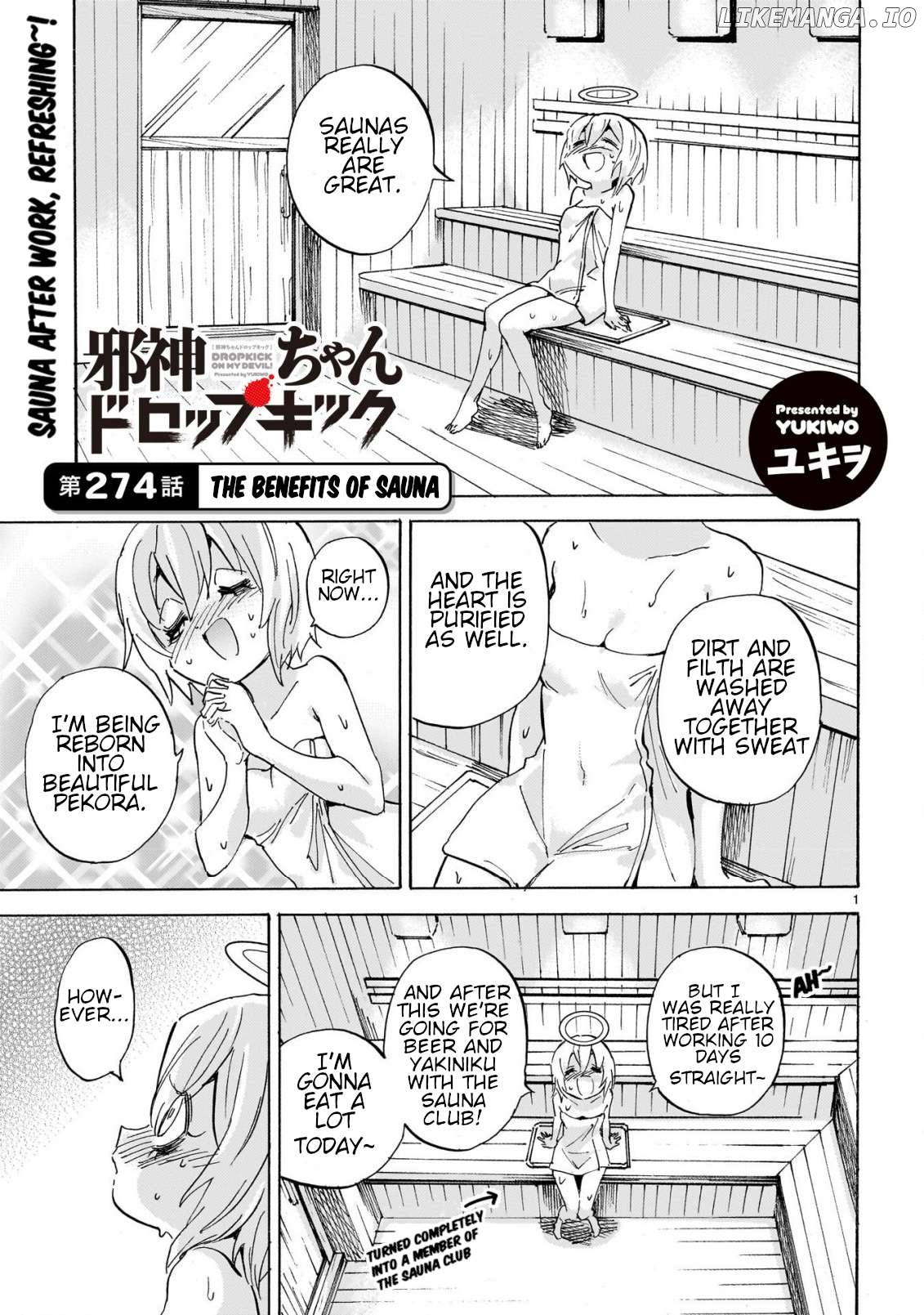 Jashin-chan Dropkick Chapter 279 - page 1
