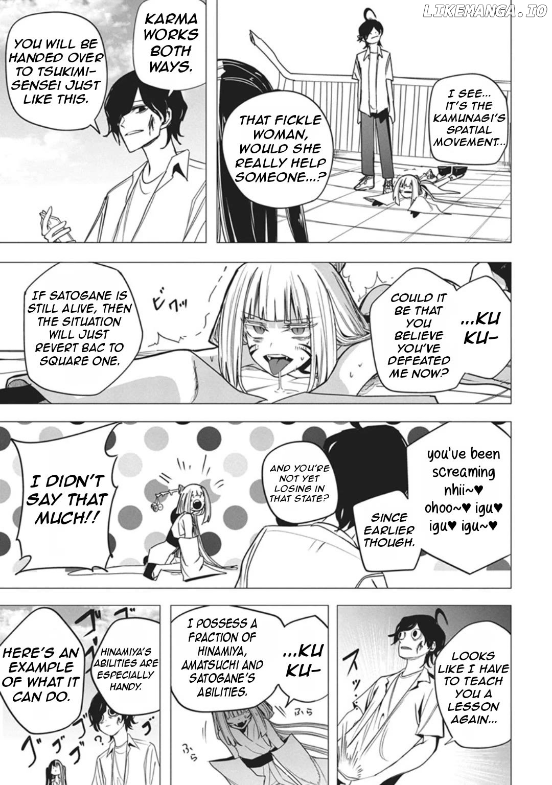 Mizuki-Senpai No Koi Uranai Chapter 52 - page 17