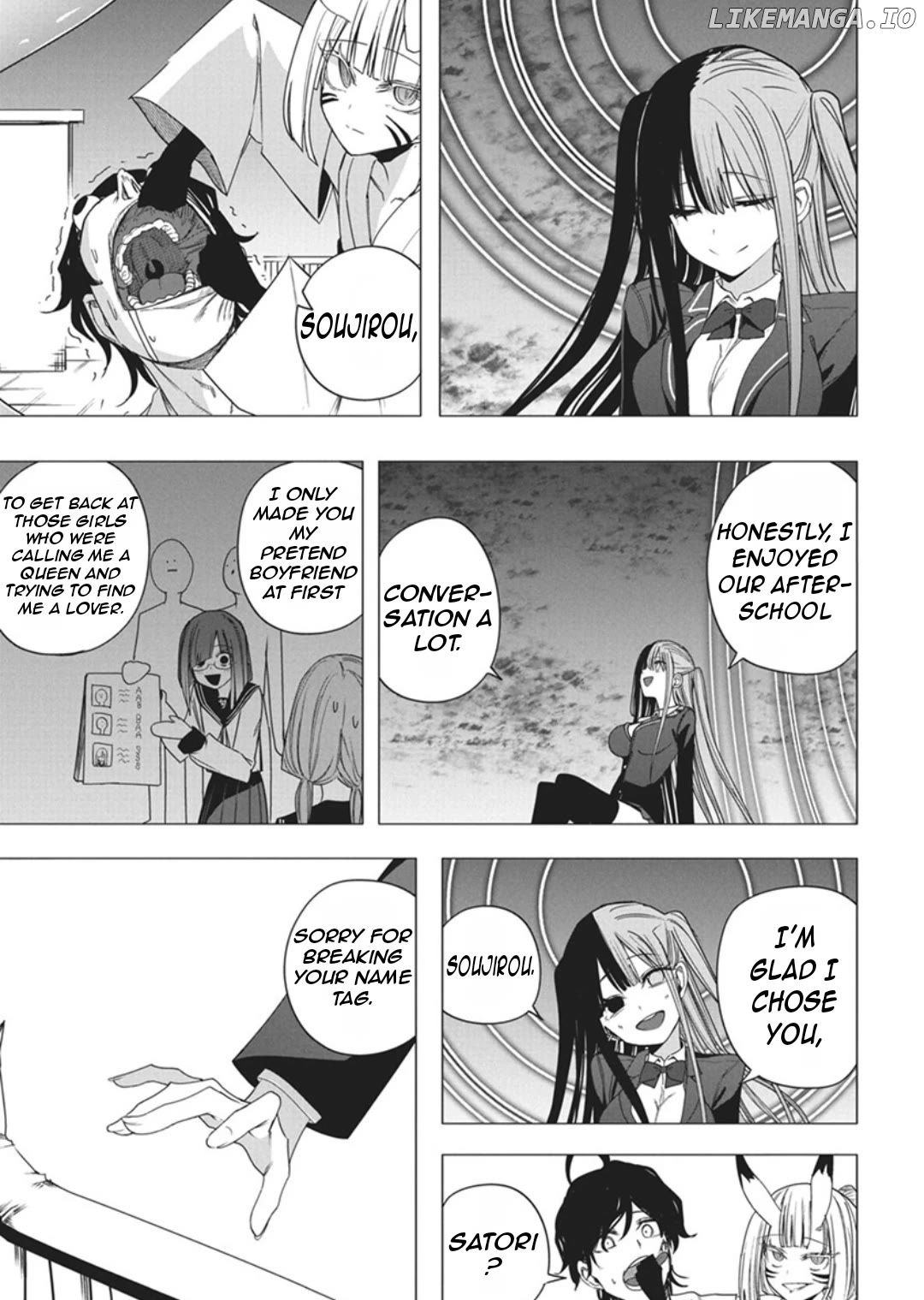 Mizuki-Senpai No Koi Uranai Chapter 52 - page 7