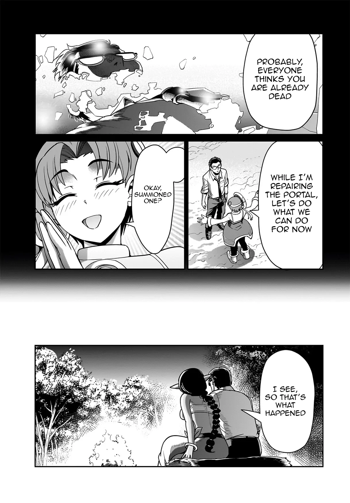 Isekai Shokan Ojisan No Ju Muso Life Sabage Suki Salary Man Ha Kaisha Owari Ni Isekai He Chokuki Suru Chapter 33 - page 15