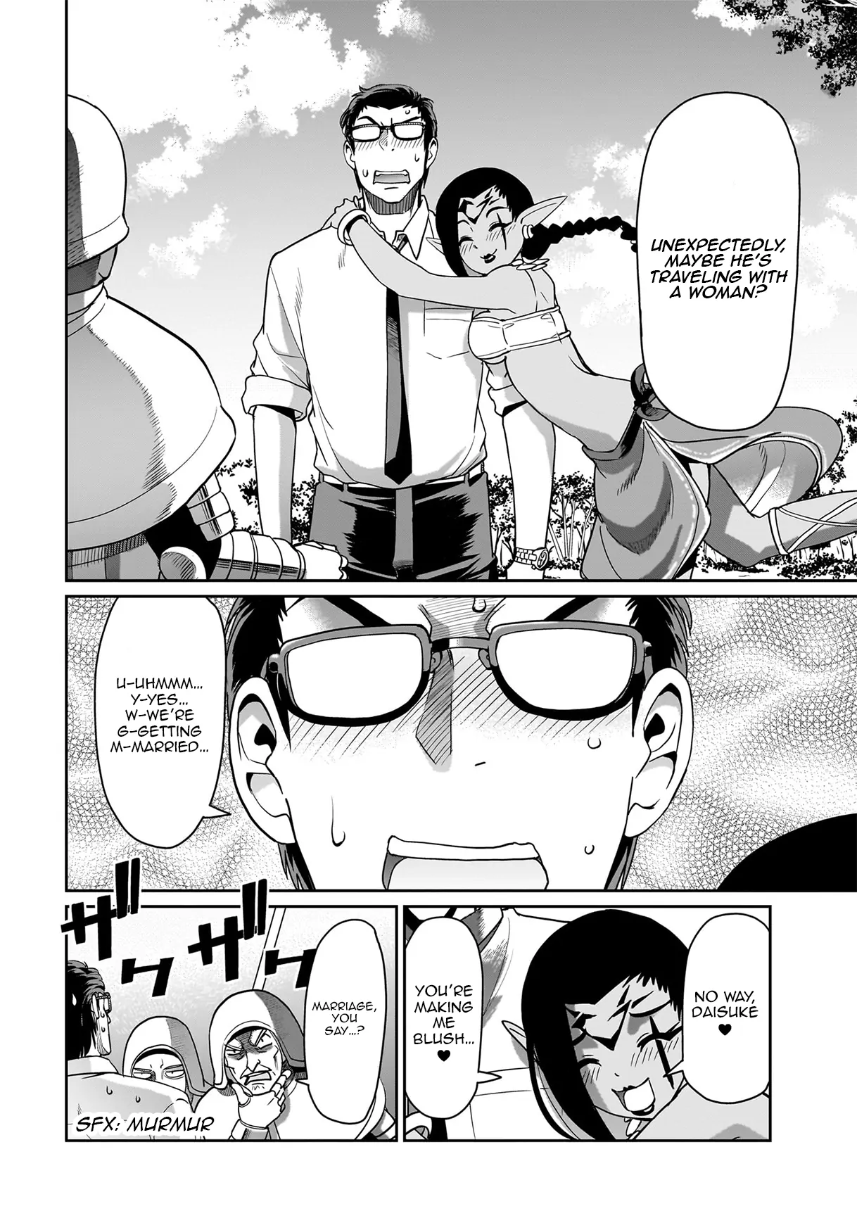 Isekai Shokan Ojisan No Ju Muso Life Sabage Suki Salary Man Ha Kaisha Owari Ni Isekai He Chokuki Suru Chapter 34 - page 3