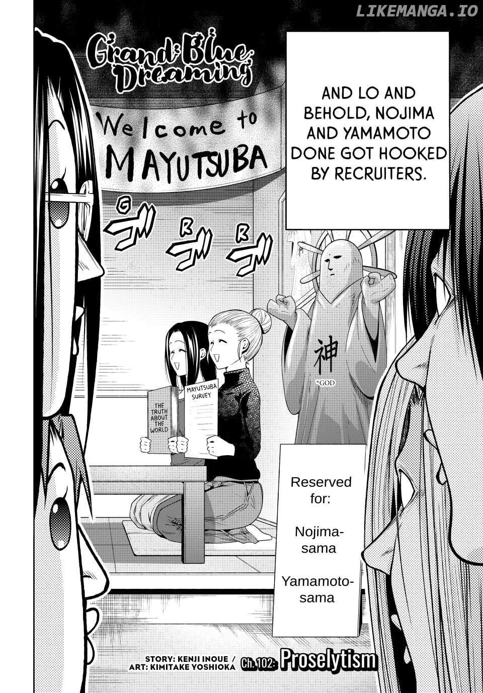 Grand Blue Chapter 102 - page 2
