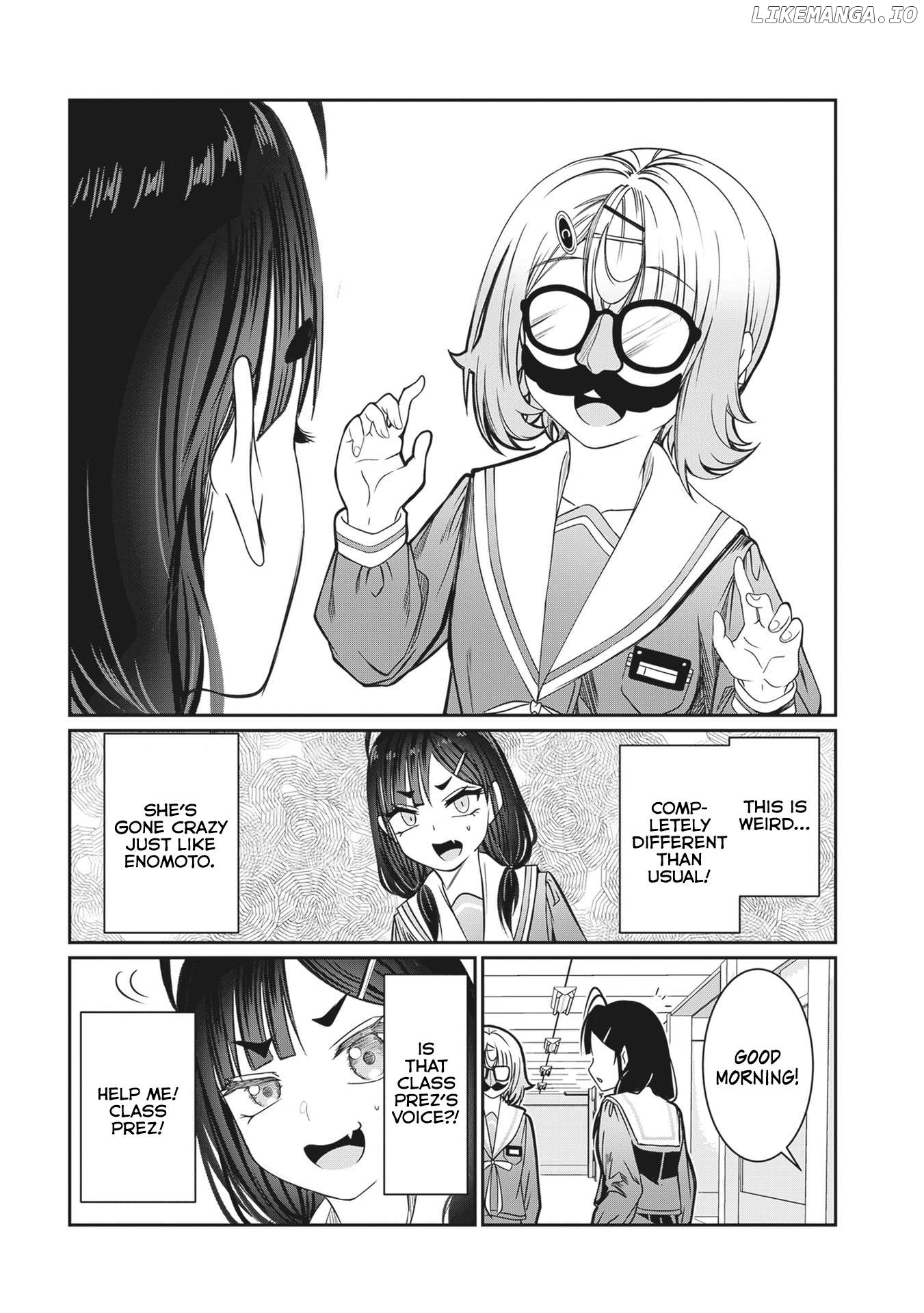 Kimi wa Yakamashi Tojite yo Kuchi wo! Chapter 48.1 - page 3