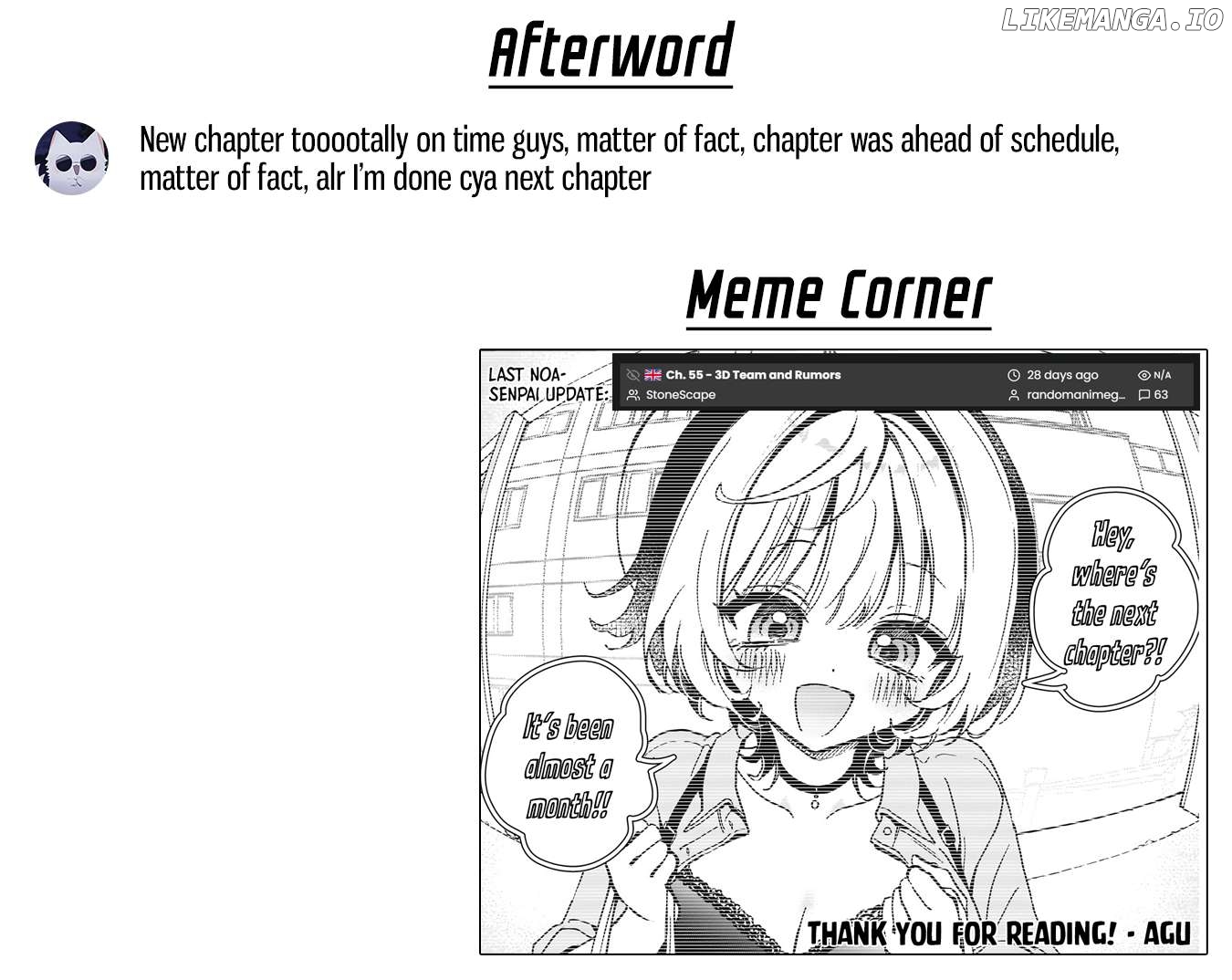 Noa-Senpai Wa Tomodachi. Chapter 56 - page 22