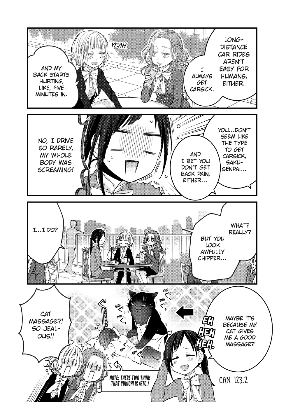 The Deceitful Cat Is Depressed Again Today Chapter 123.2 - page 1