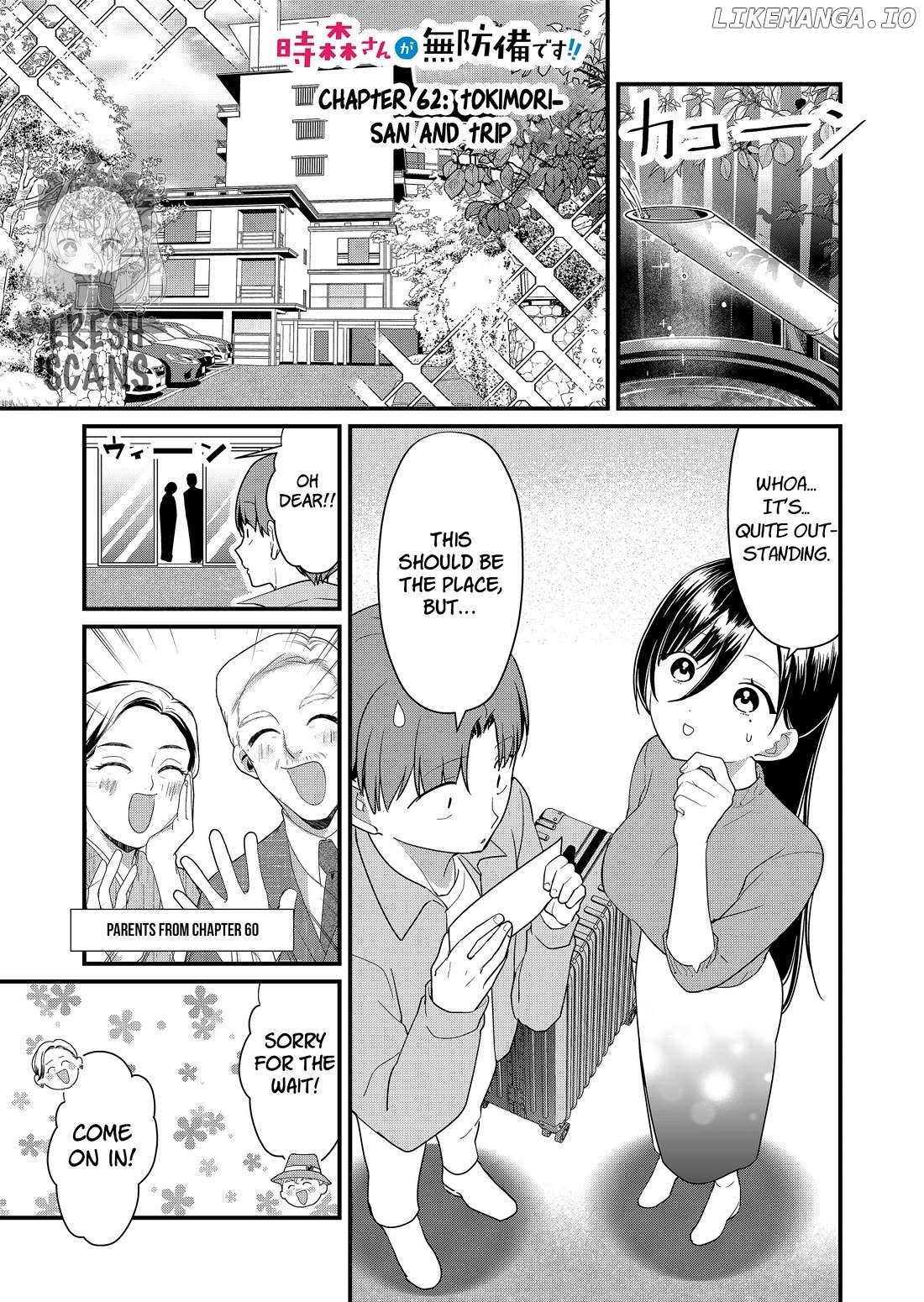 Tokimori-san Is Completely Defenseless!! Chapter 62 - page 1