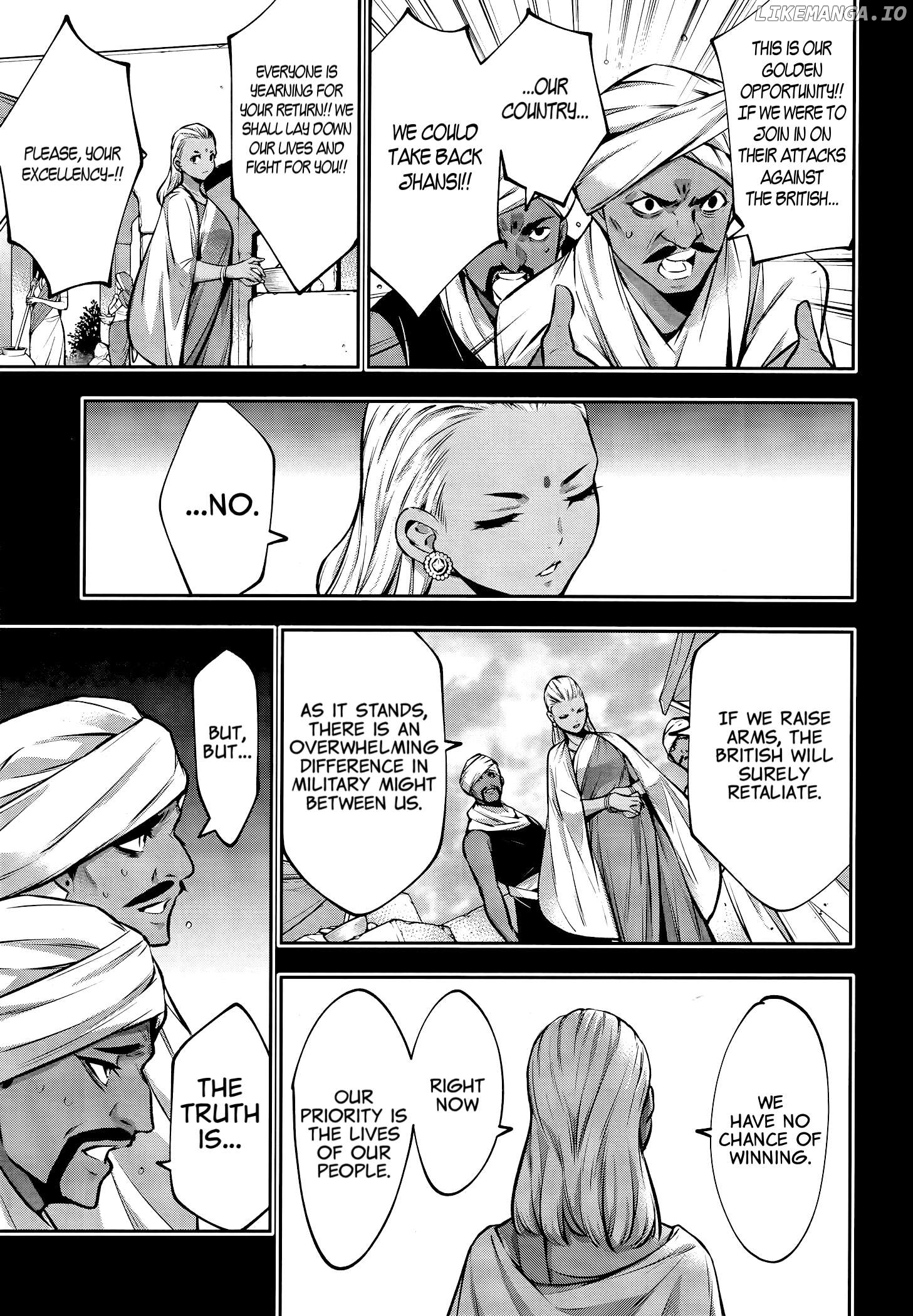 Majo Taisen - The War of Greedy Witches Chapter 54 - page 13