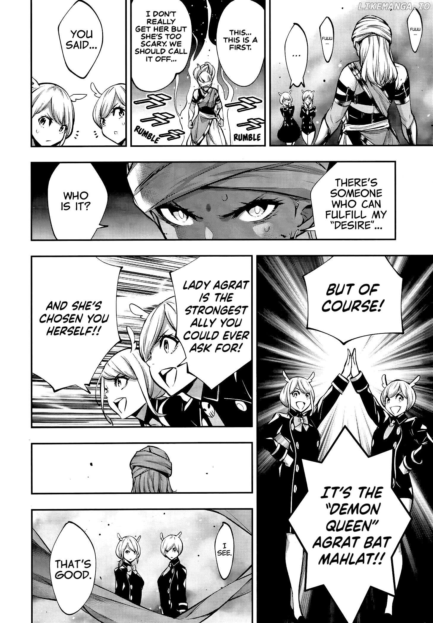 Majo Taisen - The War of Greedy Witches Chapter 54 - page 22