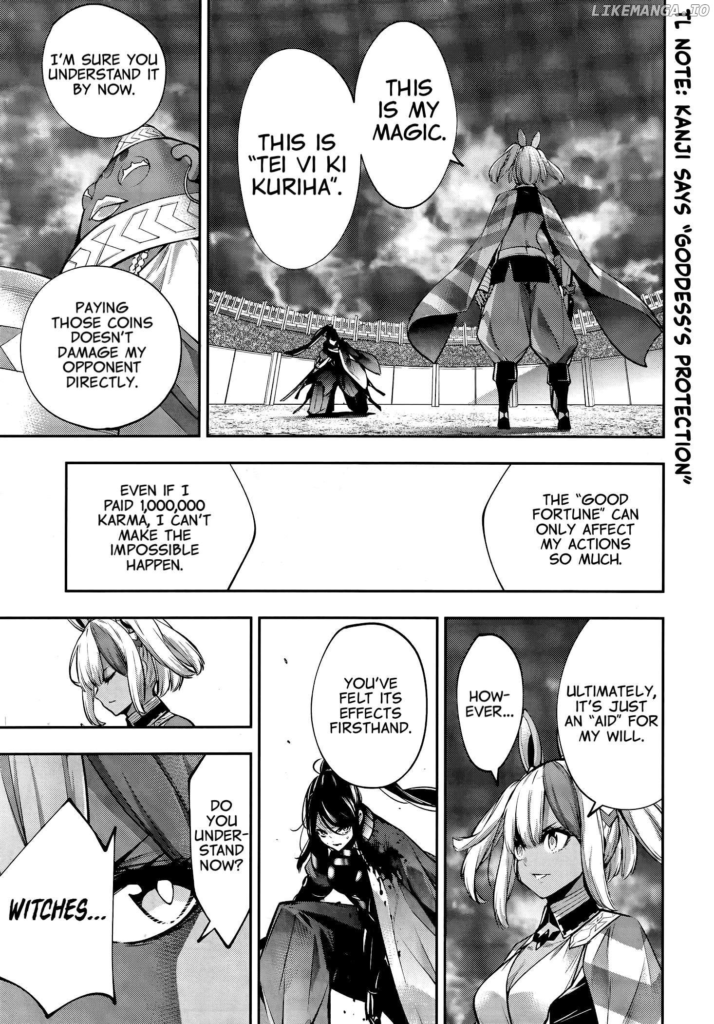 Majo Taisen - The War of Greedy Witches Chapter 54 - page 35