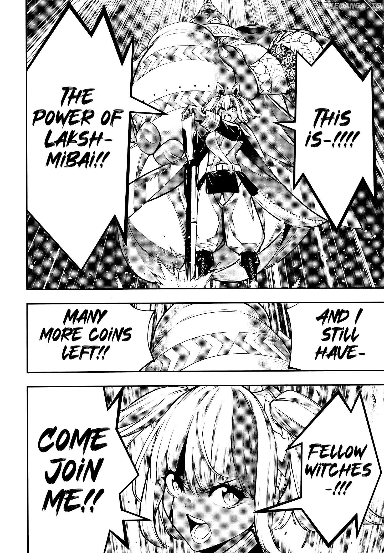 Majo Taisen - The War of Greedy Witches Chapter 54 - page 36