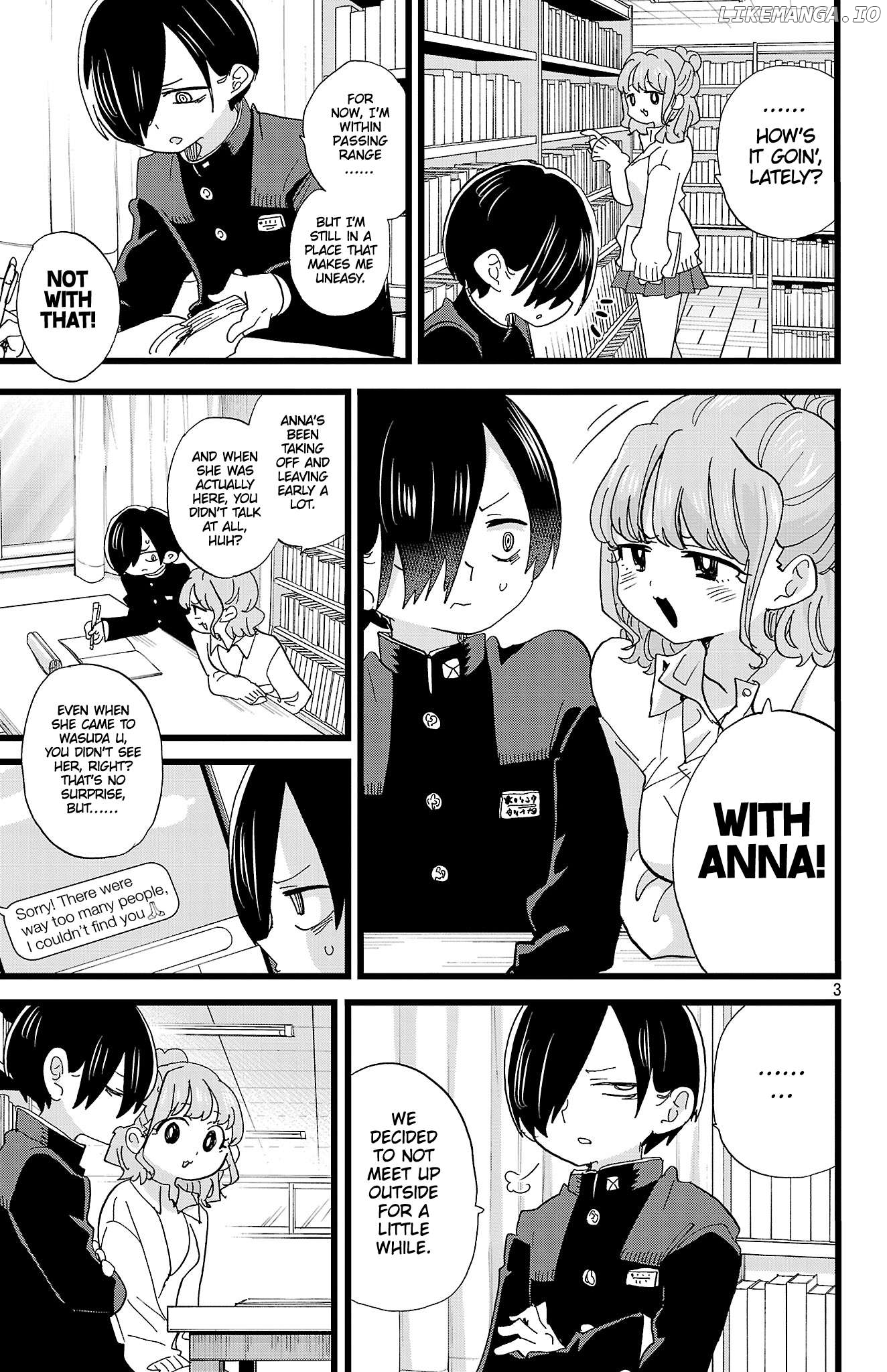 Boku no Kokoro no Yabai yatsu Chapter 167 - page 4