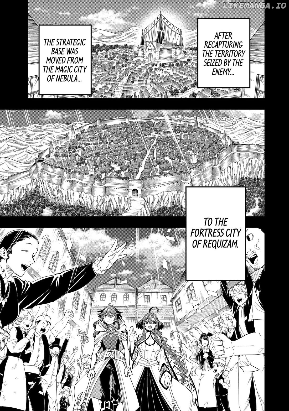 Kouryakuhon o Kushi Suru Saikyou no Mahoutsukai ~< Meirei sa Sero > to wa Iwa Senai Oreryuu Mao Tobatsu Saizen Ruuto ~ Chapter 67 - page 3