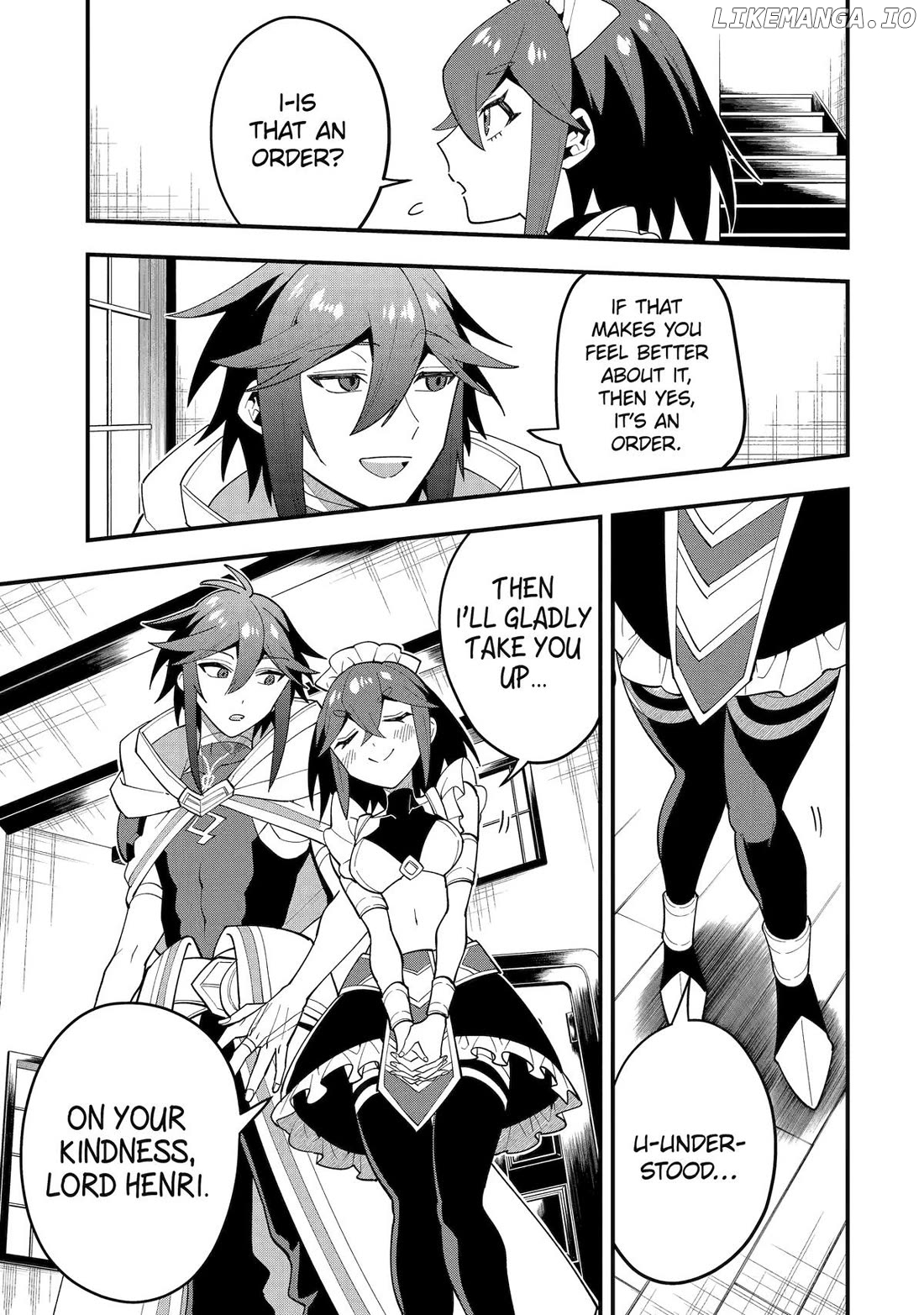 Kouryakuhon o Kushi Suru Saikyou no Mahoutsukai ~< Meirei sa Sero > to wa Iwa Senai Oreryuu Mao Tobatsu Saizen Ruuto ~ Chapter 67 - page 7