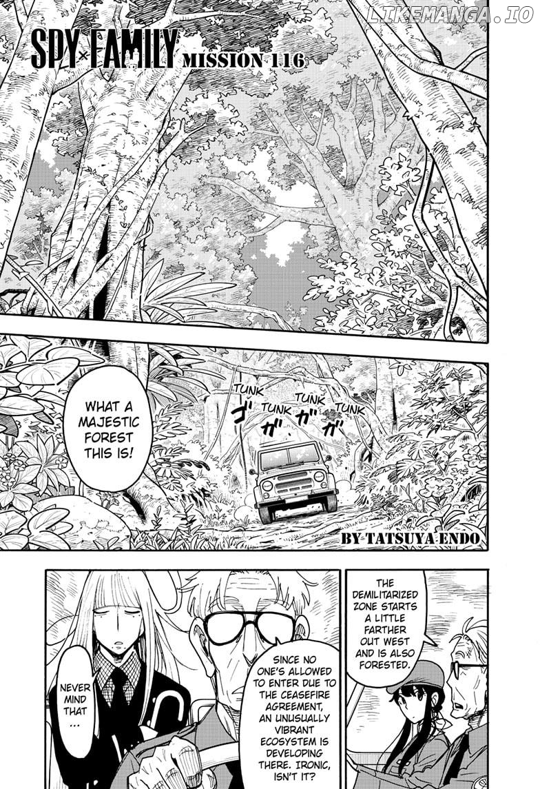 Spy X Family Chapter 116 - page 1