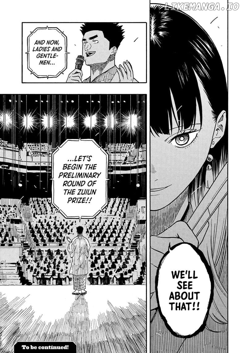 Akane Banashi Chapter 159 - page 21