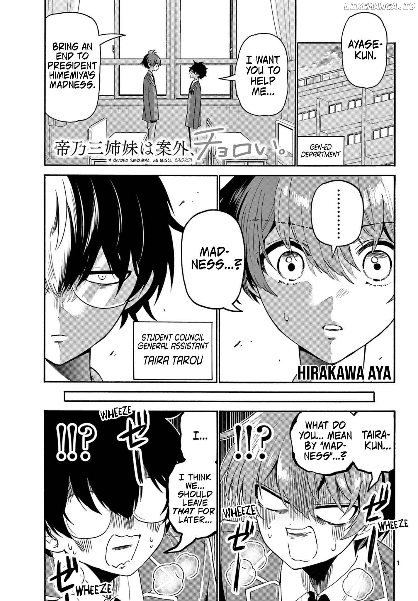 Mikadono Sanshimai Wa Angai, Choroi Chapter 158 - page 1
