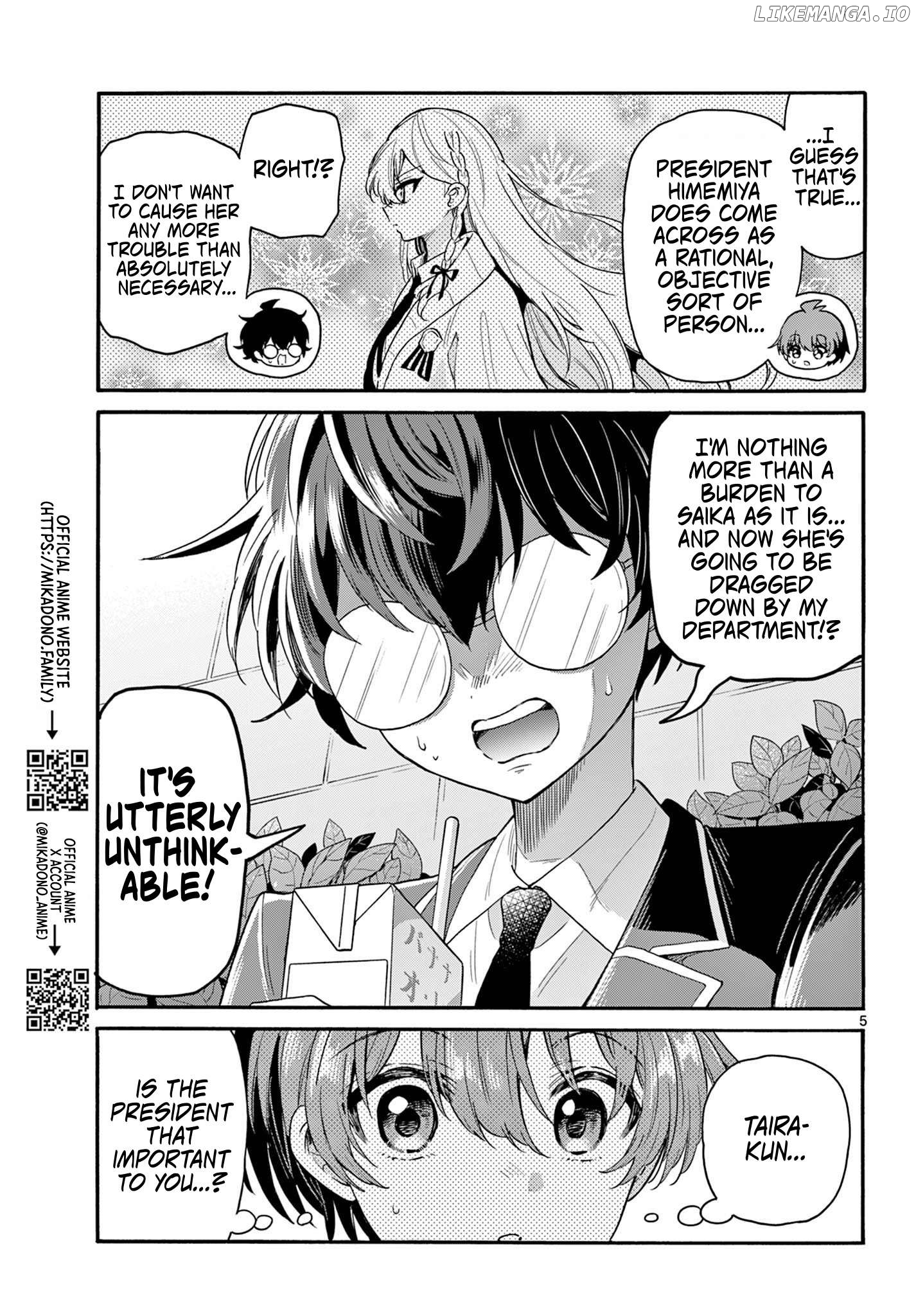 Mikadono Sanshimai Wa Angai, Choroi Chapter 158 - page 5