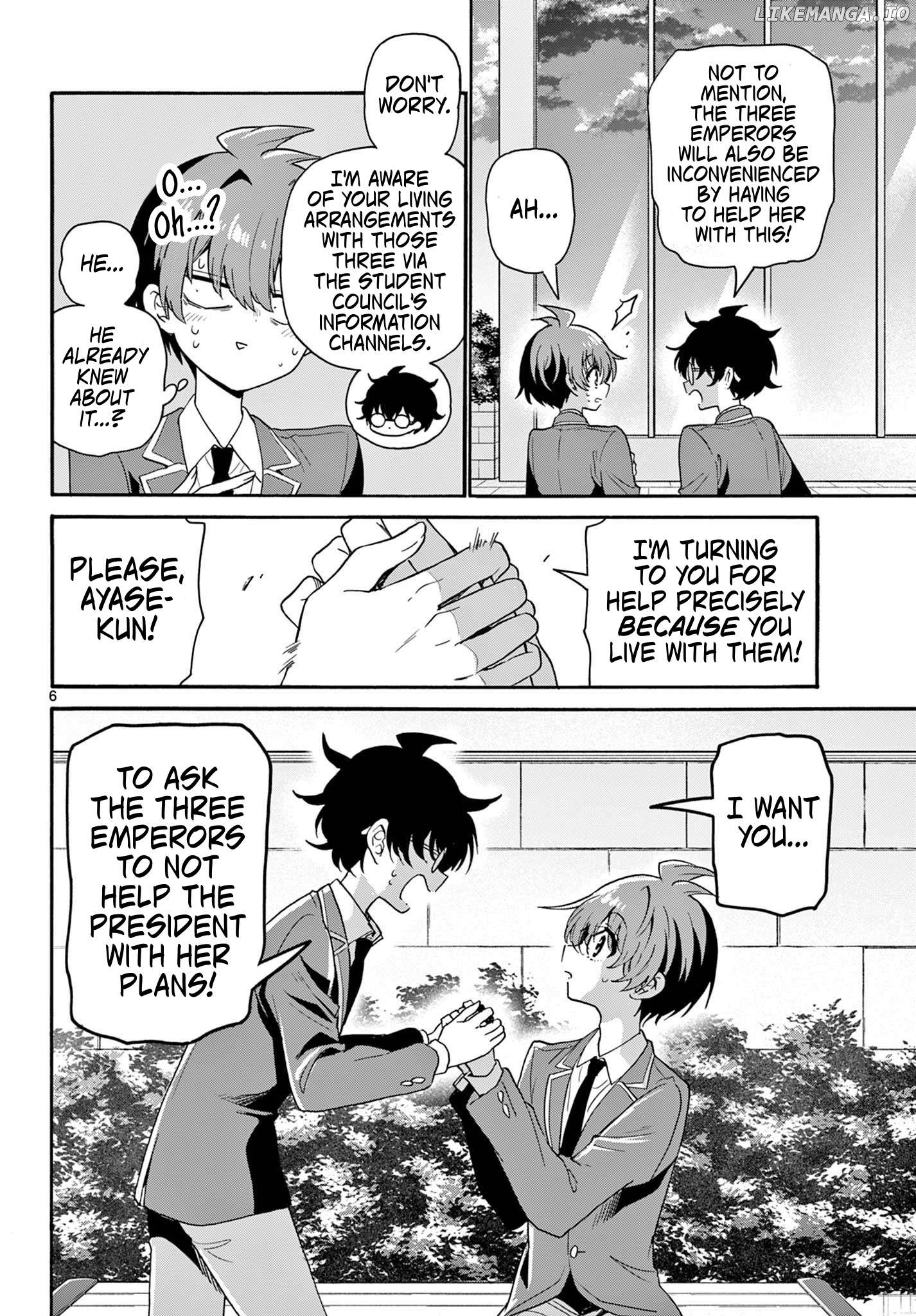 Mikadono Sanshimai Wa Angai, Choroi Chapter 158 - page 6