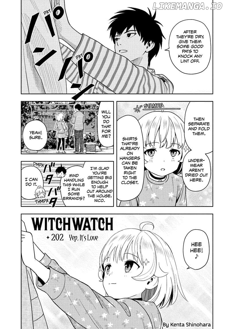 Witch Watch Chapter 202 - page 1