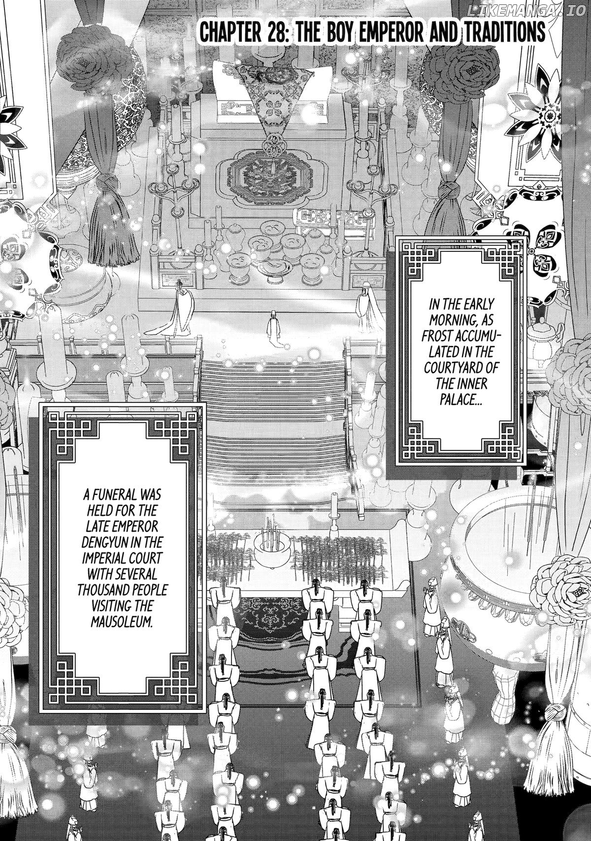 The Emperor's Caretaker: I'm Too Happy Living as a Lady-in-Waiting to Leave the Palace Chapter 28 - page 1