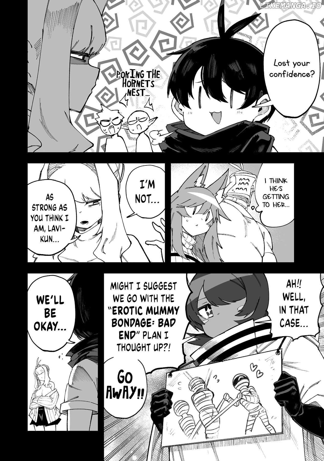 Shiboritoranaide, Onna Shounin-San Chapter 59.1 - page 4