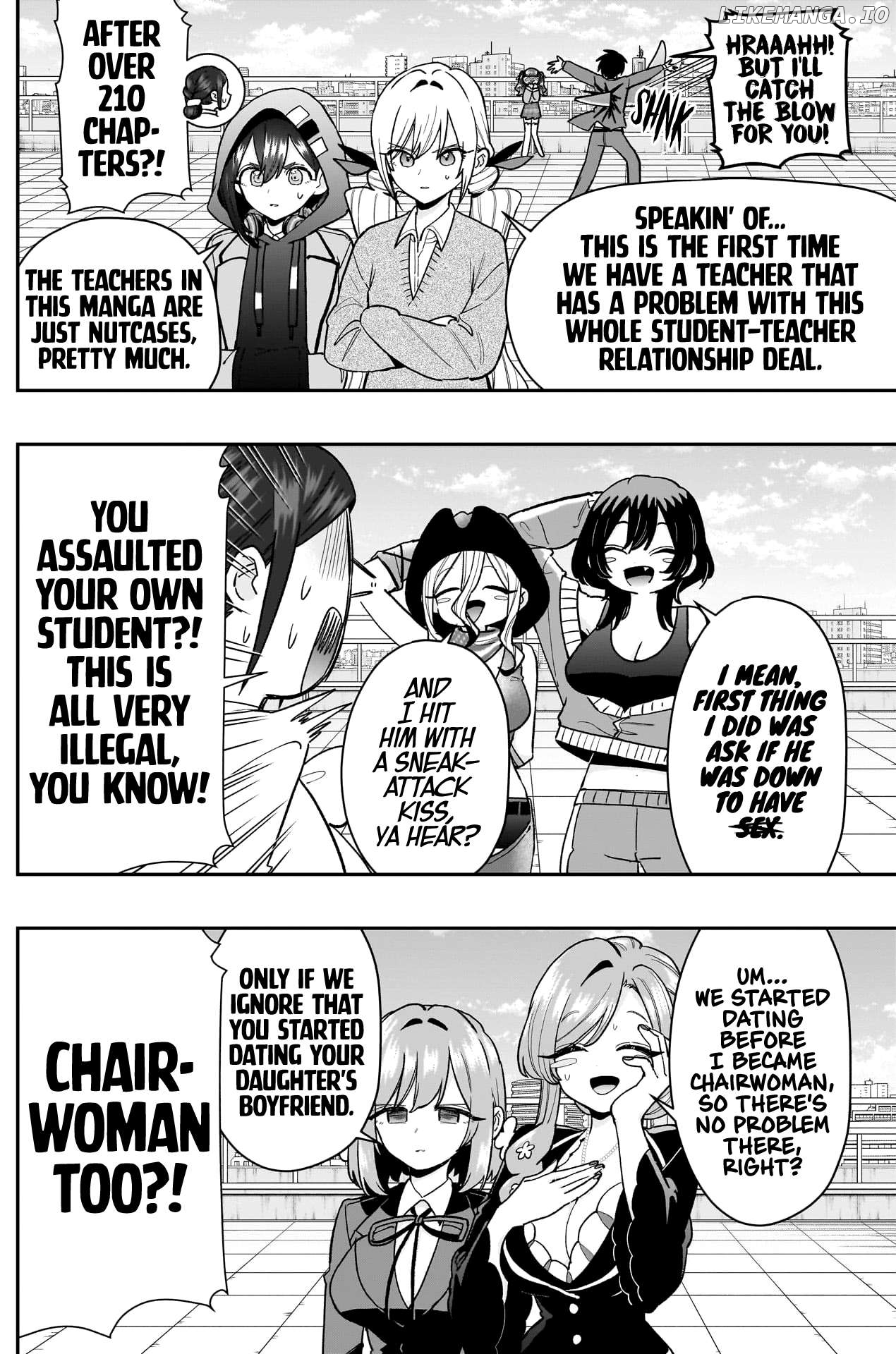 The 100 Girlfriends Who Really, Really, Really, Really, Really Love You Chapter 214 - page 3