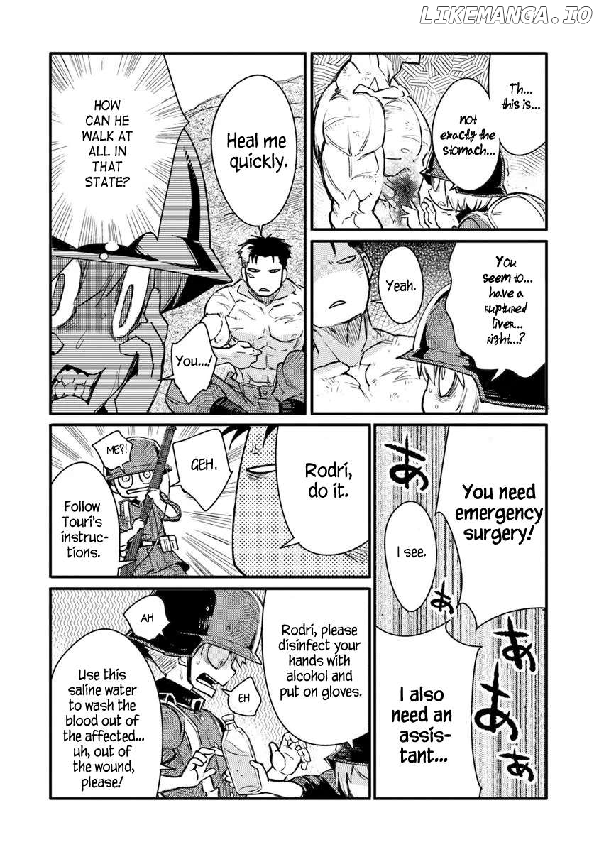 Ts Eiseihei-San No Senjou Nikki Chapter 16.1 - page 12