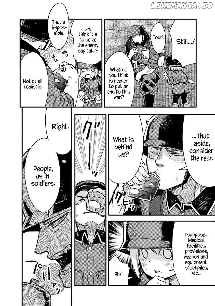 Ts Eiseihei-San No Senjou Nikki Chapter 16.1 - page 16
