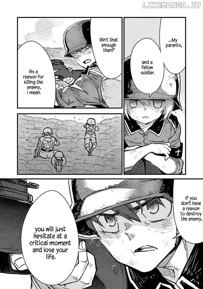 Ts Eiseihei-San No Senjou Nikki Chapter 16.1 - page 8