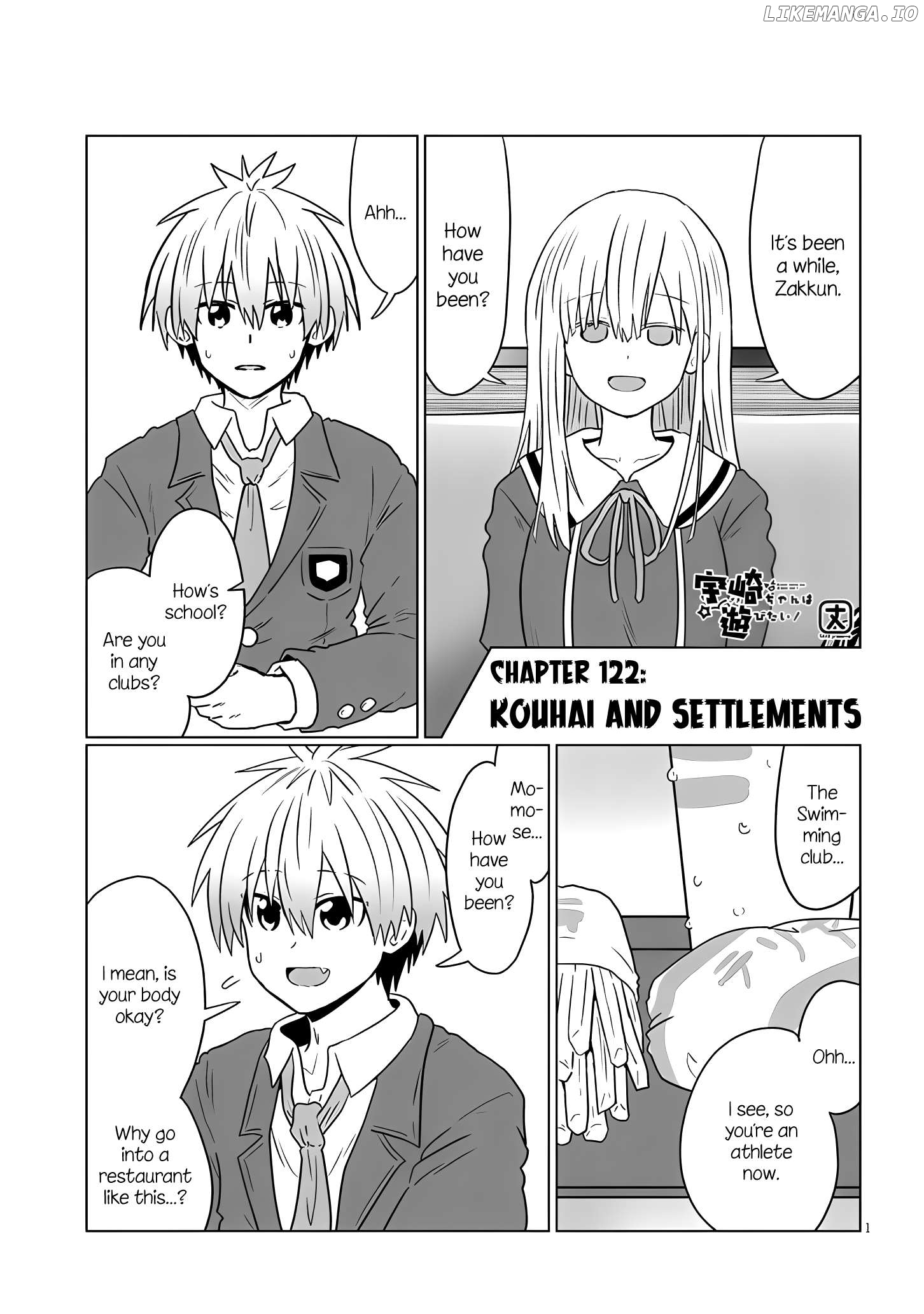 Uzaki-chan wa Asobitai! Chapter 122 - page 1