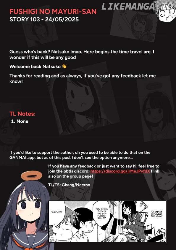 Fushigi no Mayuri-san Chapter 103 - page 5