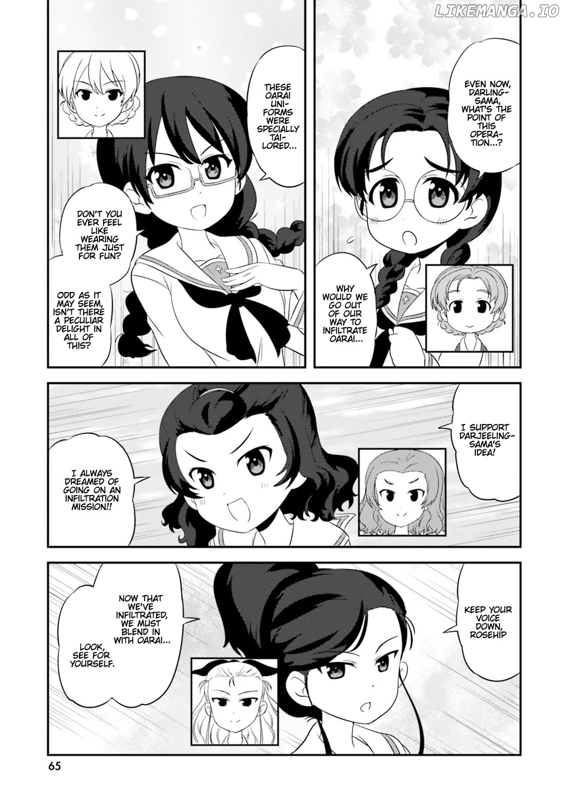 Girls Und Panzer Motto Love Love Sakusen Desu! Chapter 79 - page 3