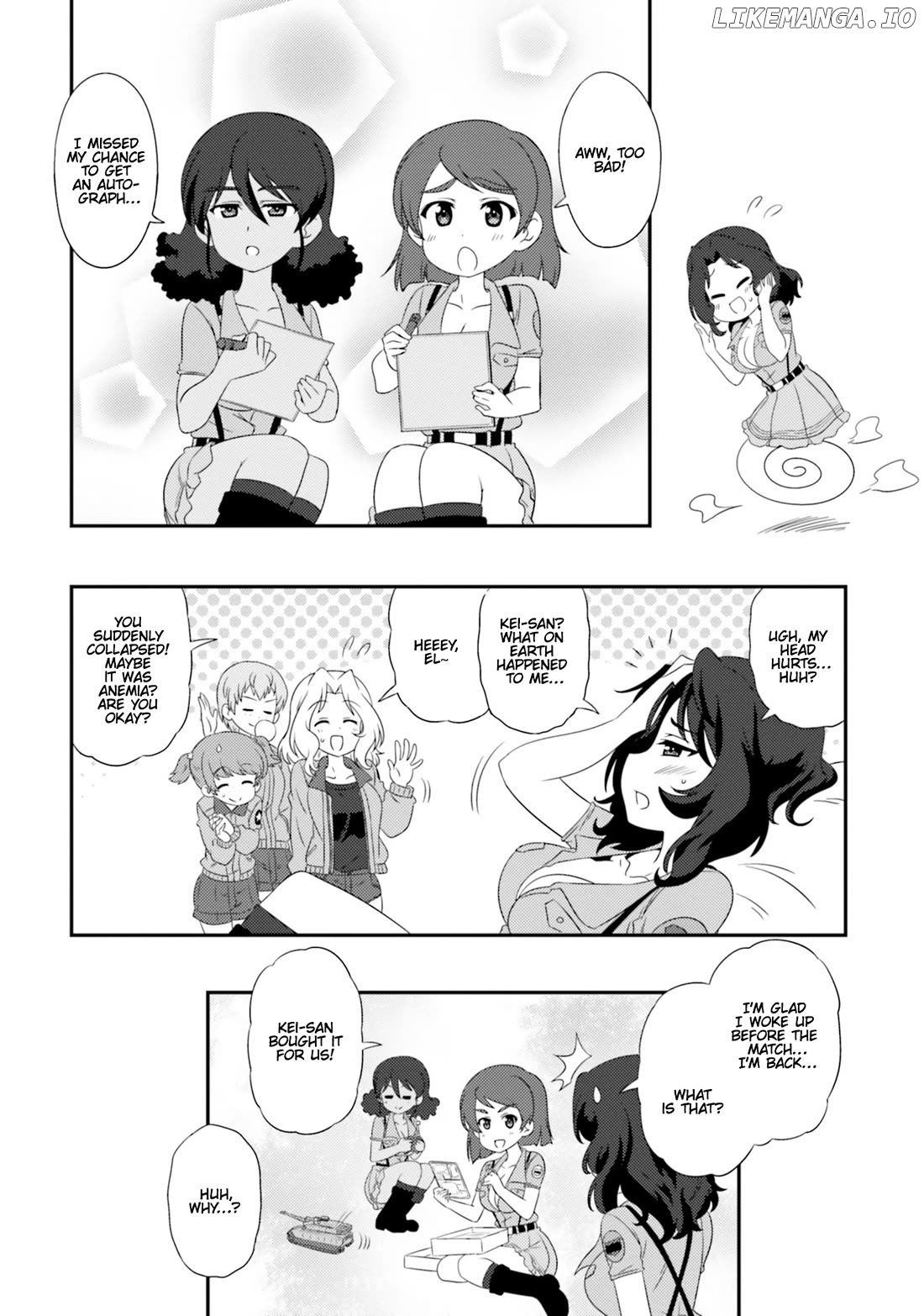 Girls Und Panzer Motto Love Love Sakusen Desu! Chapter 80 - page 12