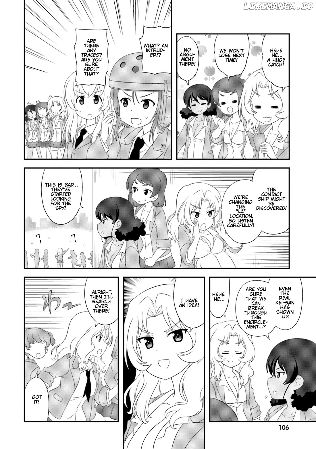 Girls Und Panzer Motto Love Love Sakusen Desu! Chapter 81 - page 6