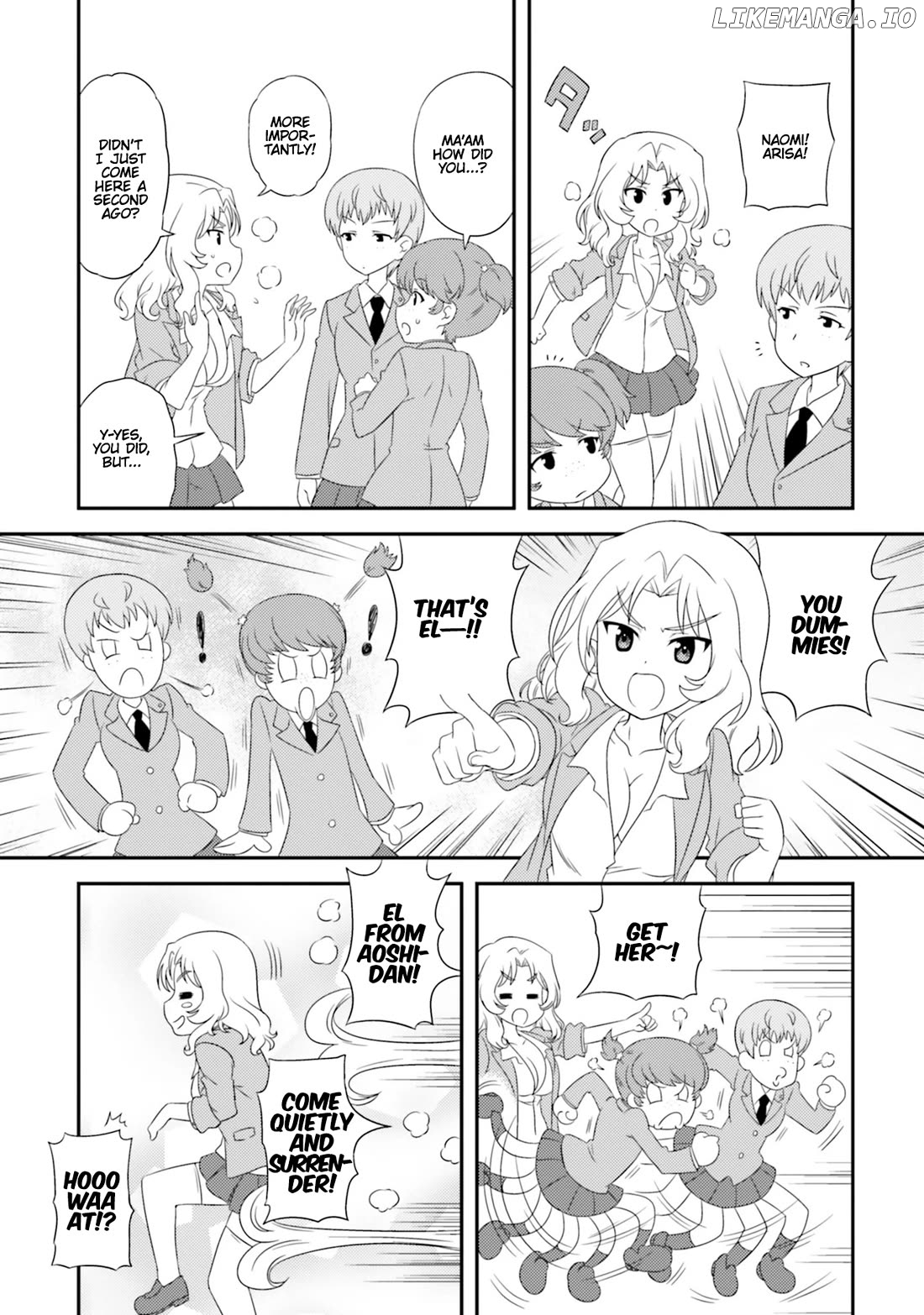 Girls Und Panzer Motto Love Love Sakusen Desu! Chapter 81 - page 7