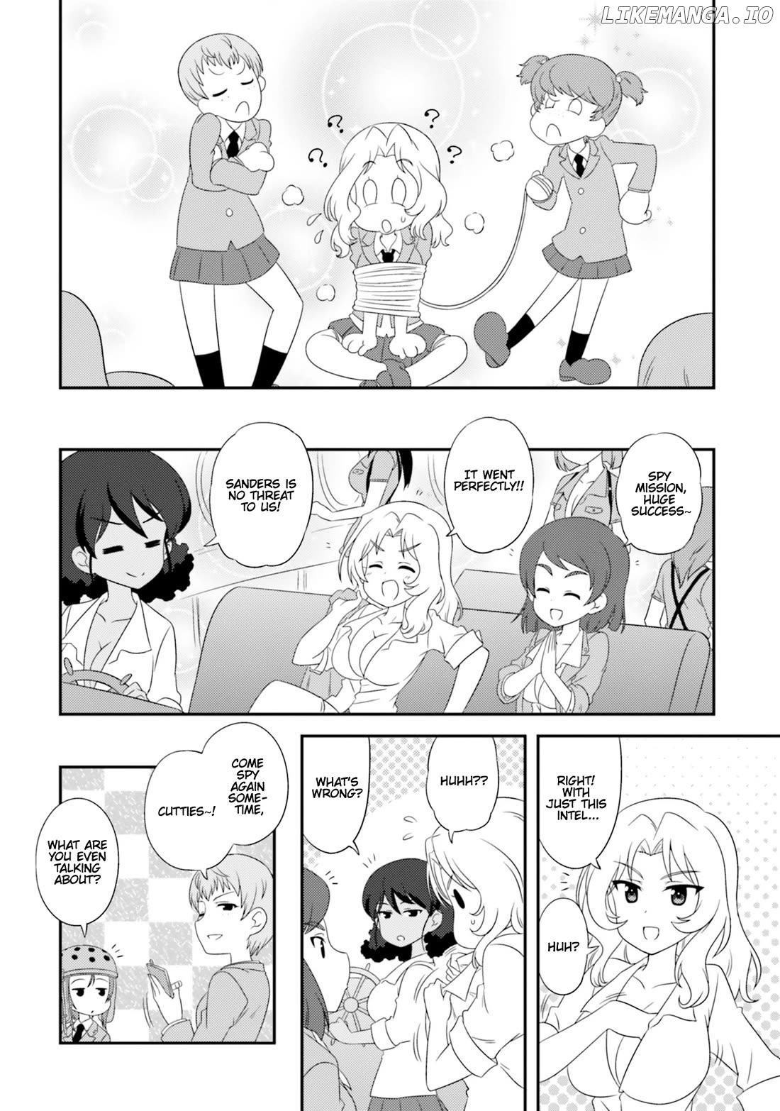 Girls Und Panzer Motto Love Love Sakusen Desu! Chapter 81 - page 8