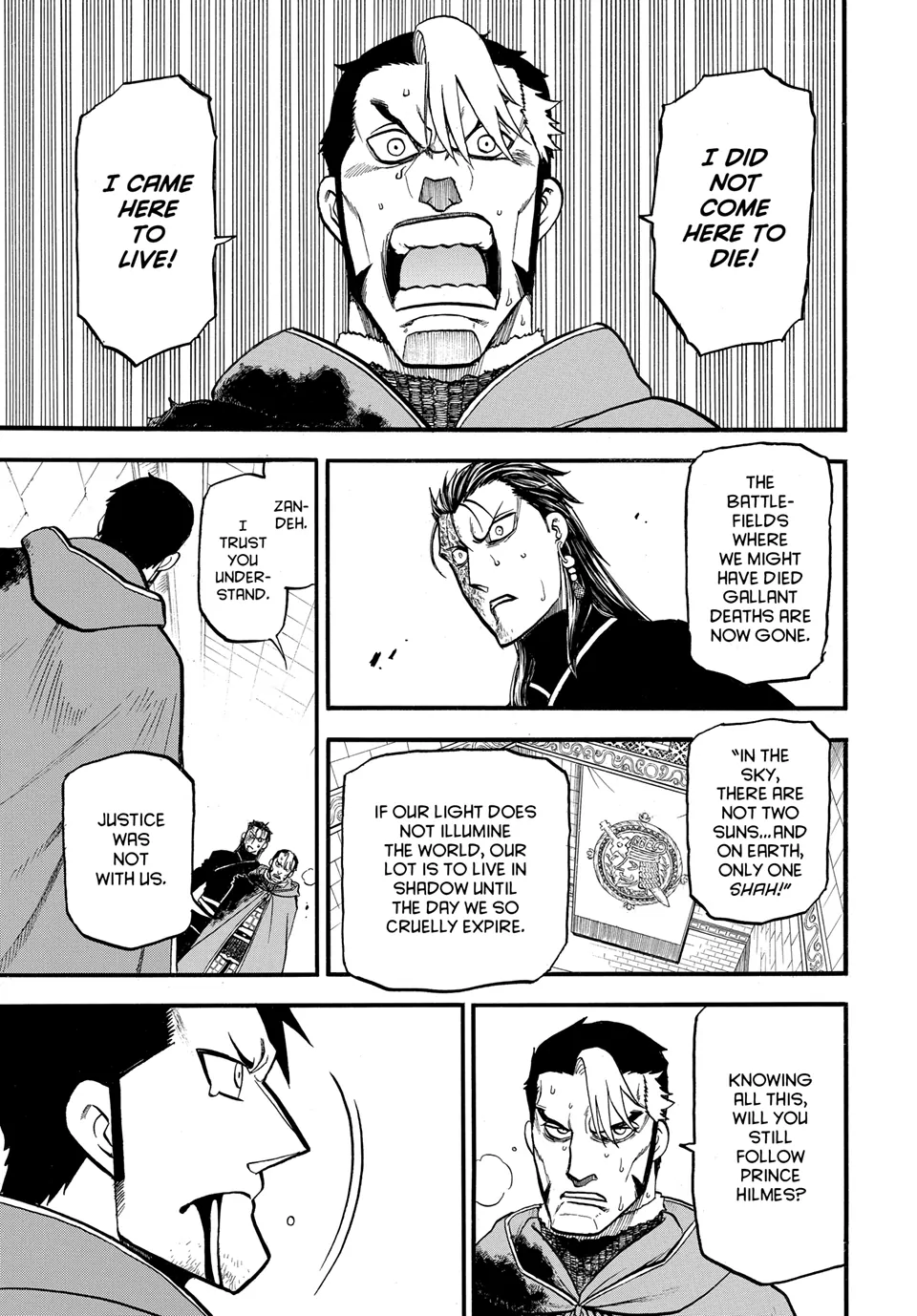 Arslan Senki (ARAKAWA Hiromu) Chapter 139 - page 5