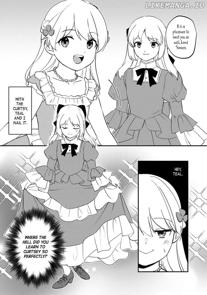 Since I Have Been Reincarnated as the Daughter of a Duke, I, the "Girl Inside," Will Enjoy Being a Girl as Much as I Can! Chapter 27.2 - page 7