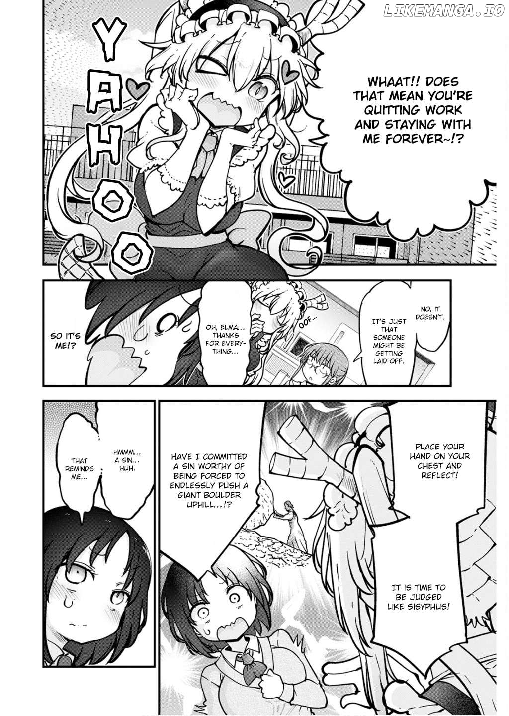 Kobayashi-San Chi No Maid Dragon Chapter 161 - page 2