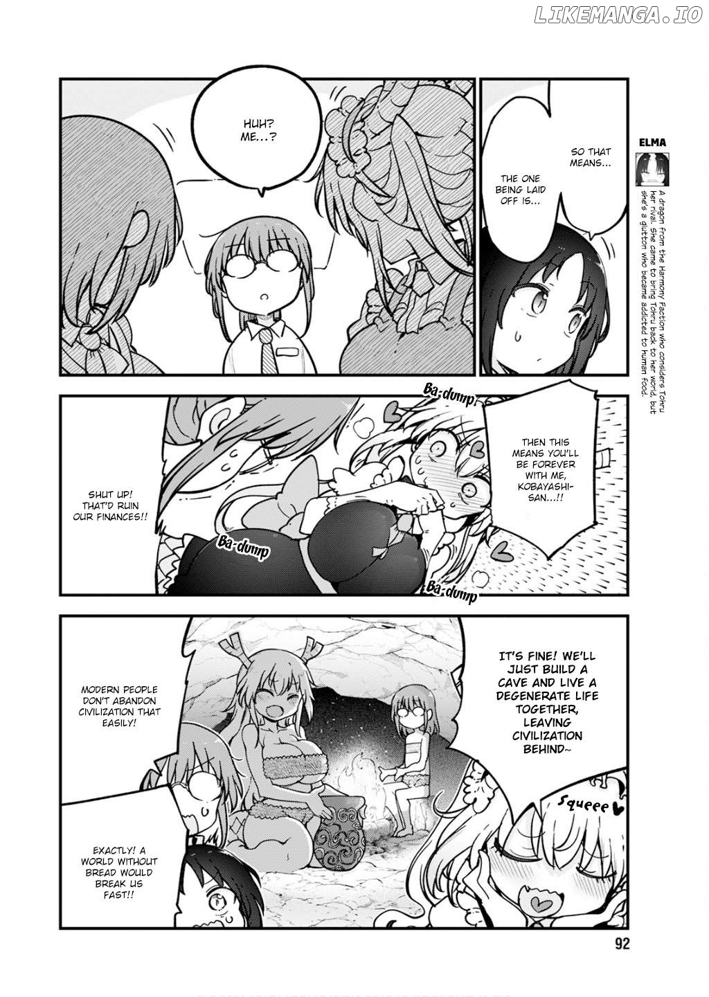 Kobayashi-San Chi No Maid Dragon Chapter 161 - page 6