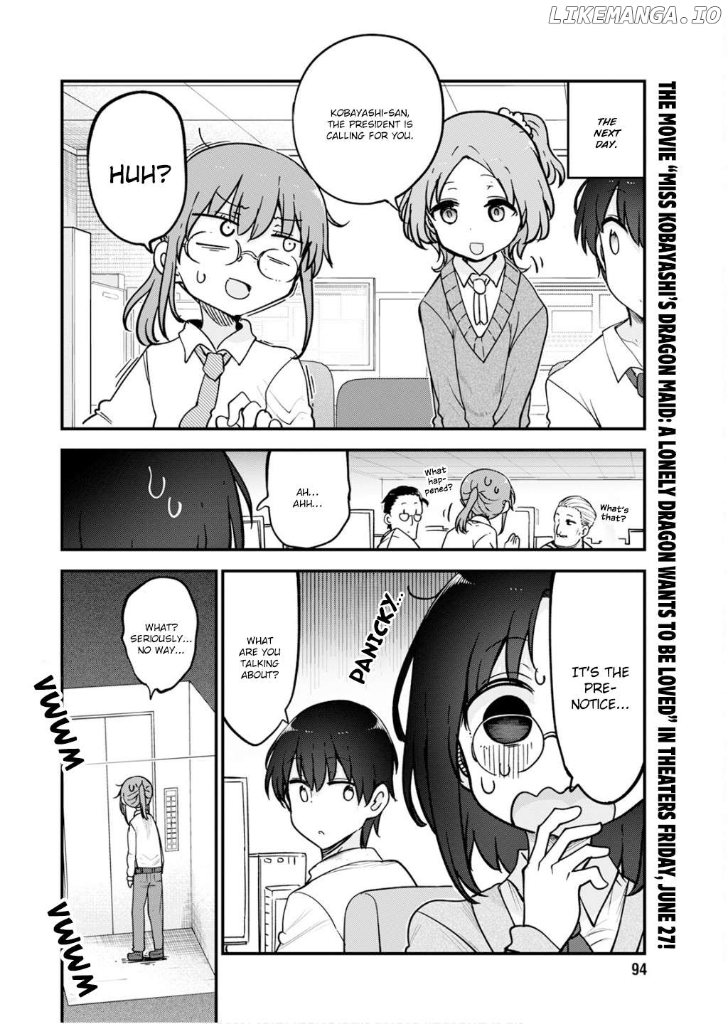 Kobayashi-San Chi No Maid Dragon Chapter 161 - page 8