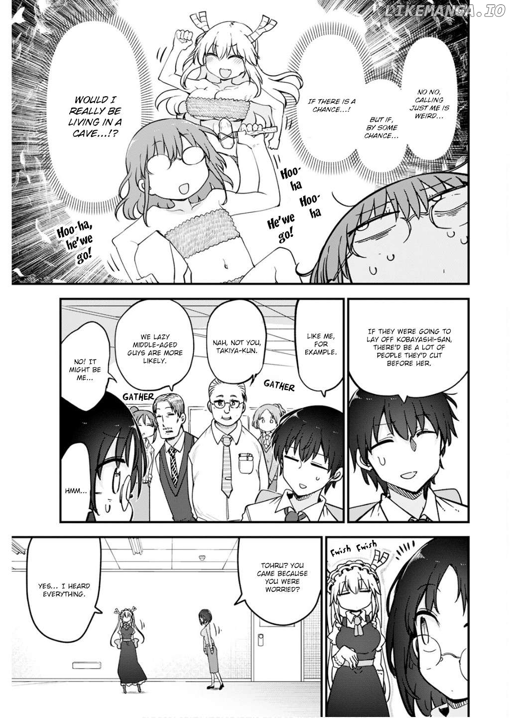 Kobayashi-San Chi No Maid Dragon Chapter 161 - page 9