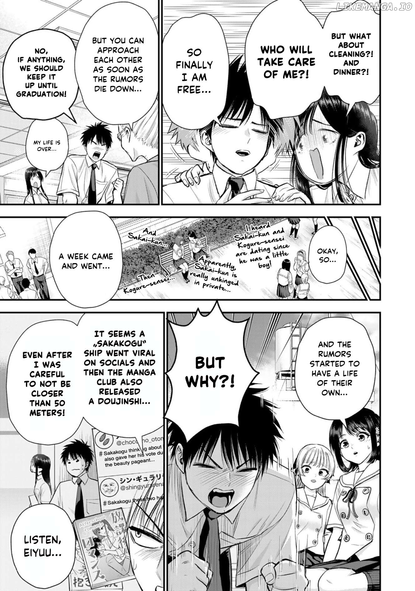 No More Love With The Girls Chapter 96 - page 5